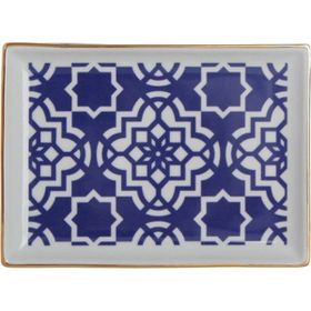 Porland Morocco Mor 18x13 cm Kahvaltı Tabağı