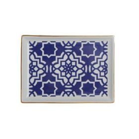 Porland Morocco Mor 18x13 cm Kahvaltı Tabağı