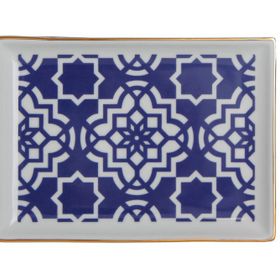 Porland Morocco Mor 18x13 cm Kahvaltı Tabağı