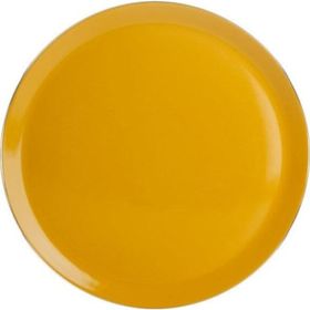 Porland Morocco Sarı 32 cm Porselen Düz Tabak