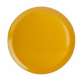 Porland Morocco Sarı 32 cm Porselen Düz Tabak