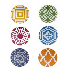 Porland Morocco Serisi 6 Adet 12 cm Çay Tabağı Takımı