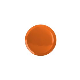 Porland Morocco Turuncu 32 cm Porselen Düz Tabak