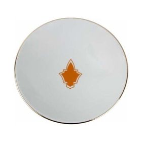 Porland Morocco Turuncu Desen3 20 cm Çukur Tabak