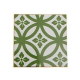 Porland Morocco Yeşil 10x10 cm Bardak Altlığı