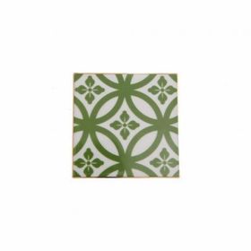 Porland Morocco Yeşil 10x10 cm Bardak Altlığı