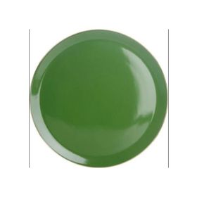 Porland Morocco Yeşil 32 cm Porselen Düz Tabak