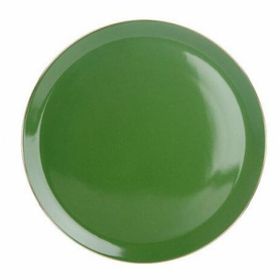 Porland Morocco Yeşil 32 cm Porselen Düz Tabak