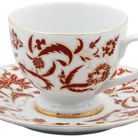 Porland Naturalist Tabaklı 170 cc 6 Adet Çay Fincanı