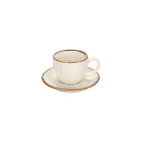 Porland New Standard Seasons Bej Tabaklı 90 cc 12 Adet Kahve Fincanı