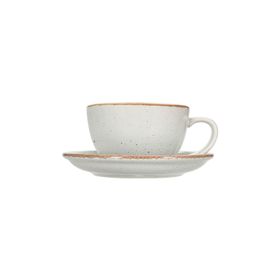 Porland New Standard Seasons Gri Tabaklı 200 cc Çay Fincanı