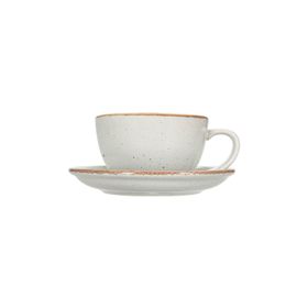 Porland New Standard Seasons Gri Tabaklı 200 cc Çay Fincanı