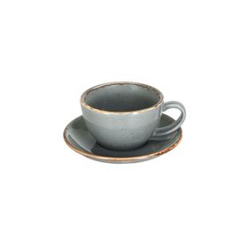 Porland New Standard Seasons Koyu Gri Tabaklı 200 cc Çay Fincanı