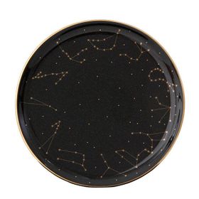 Porland Night Magic Desen3 20 cm Düz Tabak