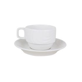 Porland Nirvana Alumilite 150 cc 6 Adet Tabaklı Çay Fincanı