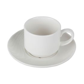 Porland Nirvana Alumilite 177 cc Tabaklı Çay Fincanı