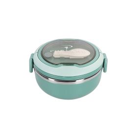 Porland North 700 ml Yeşil Kaşıklı Beslenme Kutusu