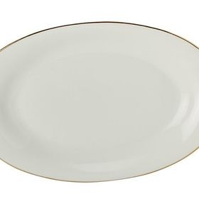 Porland Oasis Altın Yaldız 27 cm 2 Adet Kayık Tabak