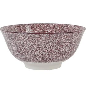 Porland Old Fashion Mürdüm 15 cm Porselen Kase