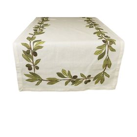 Porland Olive Pamuk 50x150 cm Runner