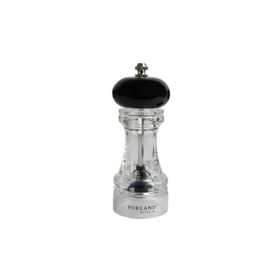 Porland Orion Akrilik 15 cm Siyah Karabiber Değirmeni