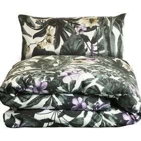 Porland Palm Lila 160x220 cm Tek kişilik Nevresim Takımı