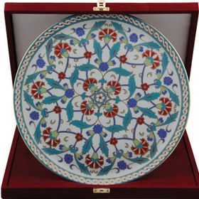 Porland Perçem 32 cm Duvar Tabağı
