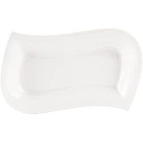 Porland Perspective Beyaz 63 cm Porselen Kayık Tabak