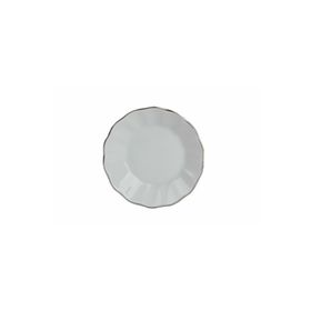 Porland Platin Yaldızlı 6 Adet Çay Tabağı