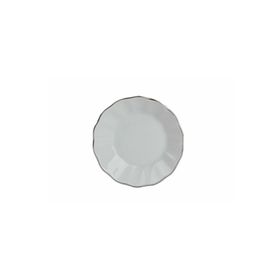 Porland Platin Yaldızlı 6 Adet Çay Tabağı