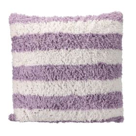 Porland Pop Stripe Lila 45x45 cm Dokuma Yastık