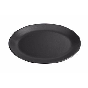 Porland Porselen 31 cm 6 Adet Seasons Siyah Kayık Tabak