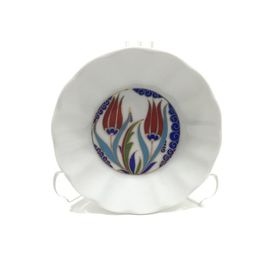 Porland Porselen 6'lı 127912 Lale Han Çay Tabağı
