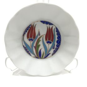 Porland Porselen 6'lı 127912 Lale Han Çay Tabağı
