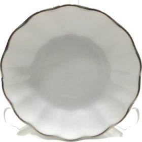 Porland Porselen 6'lı 127912 Platin Çay Tabağı