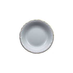 Porland Porselen Altın Yaldız 17 cm Çukur Tabak