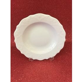 Porland Porselen Beyaz 22 cm Çukur Yemek Tabak