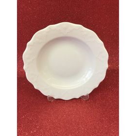 Porland Porselen Beyaz 22 cm Çukur Yemek Tabak