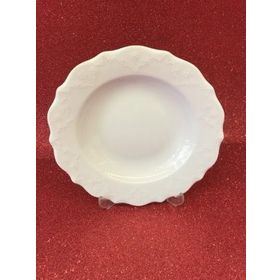 Porland Porselen Beyaz 22 cm Çukur Yemek Tabak