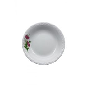 Porland Porselen Lal 16 cm 12'li Çukur Tabak