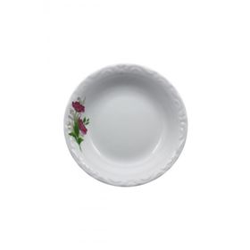 Porland Porselen Lal 16 cm 12'li Çukur Tabak