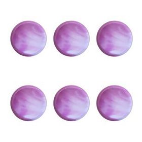 Porland Posh Desen Pembe 28 cm Düz Tabak
