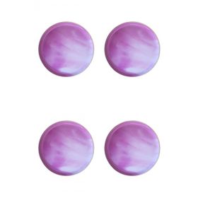 Porland Posh Desen Pembe 28 cm Düz Tabak