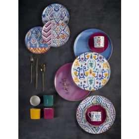 Porland Posh Desen2 28 cm Düz Tabak