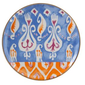 Porland Posh Desen4 28 cm 6 Adet Düz Tabak
