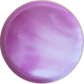 Porland Posh Pembe 28 cm Düz Tabak