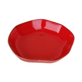 Porland Pure Seasons 21 cm Kırmızı Çukur Tabak