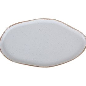 Porland Pure Seasons Bej 27 cm 2 Adet Kayık Tabak