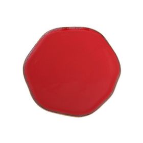 Porland Pure Seasons Kırmızı 21 cm 6 Adet Düz Tabak