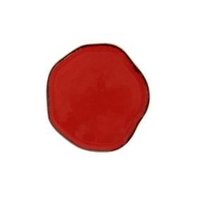 Porland Pure Seasons Kırmızı 33 cm Porselen Düz Tabak